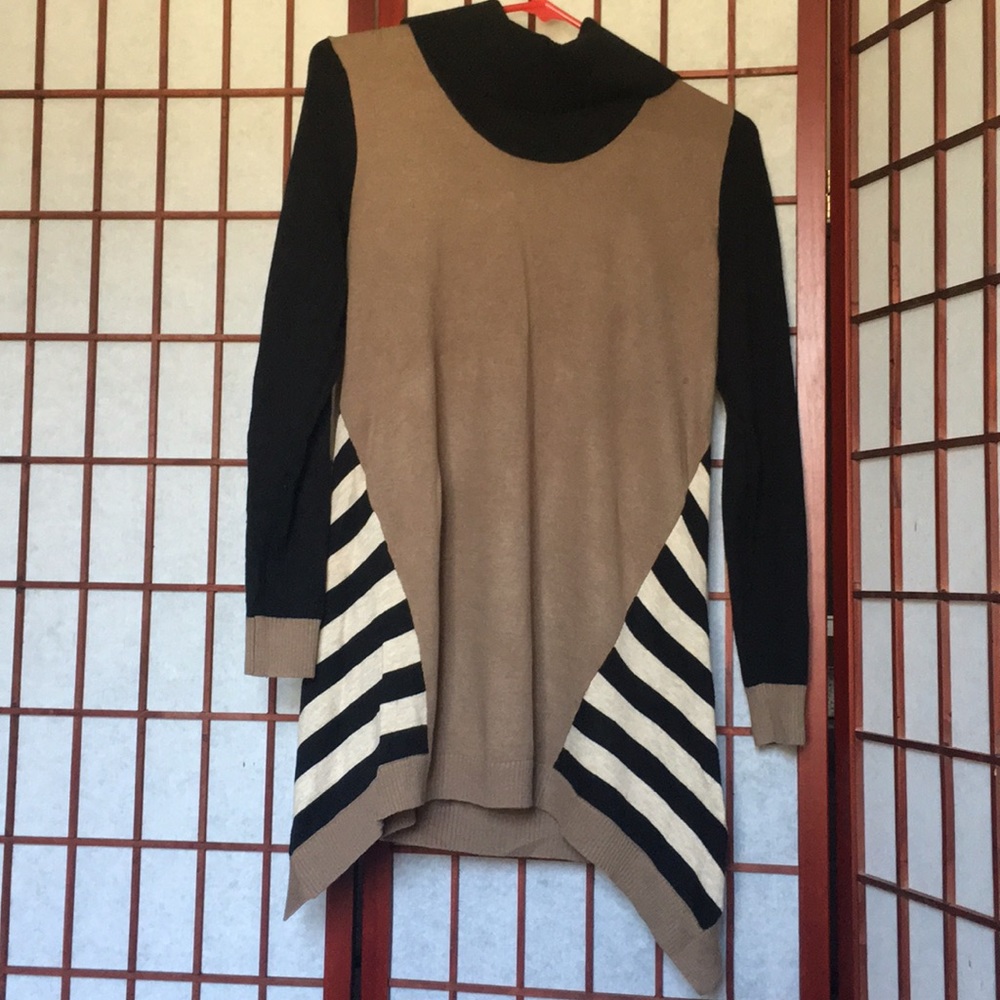 Beautiful turtle neck long sleeve knit top